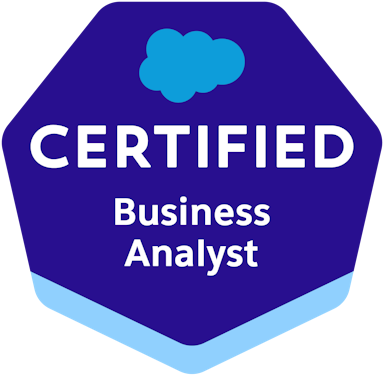 Salesforce Certified Business Analyst badge