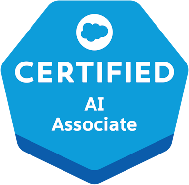 Salesforce Certified AI Associate badge